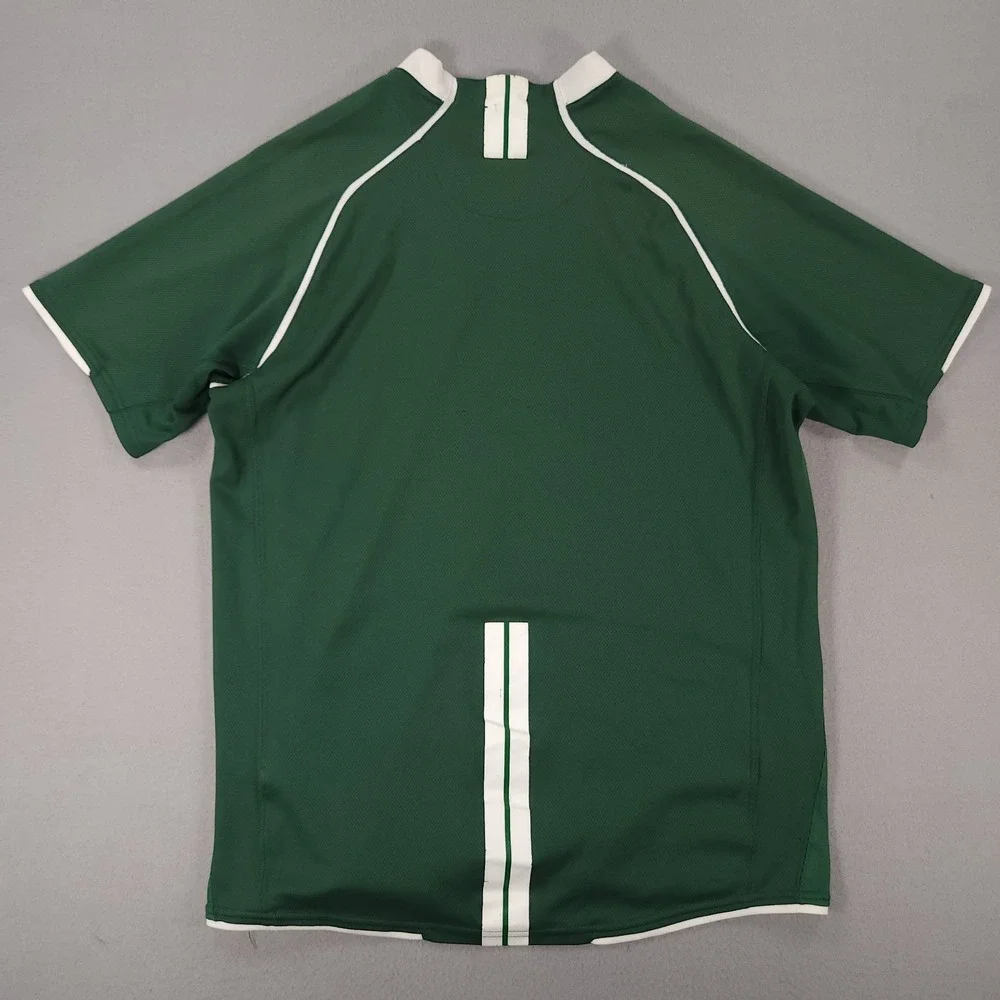 Vintage Y2k Nike Team Soccer Jersey Green White L Blokecore Euro - Picture 4 of 13